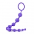 Luxe Silicone 10 Beads - Premium Purple Anal Toy