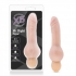 X5 Plus Mr Right Now Vibrating Dildo - Beige