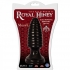 Royal Hiney Red The Marshal - Black Butt Plug