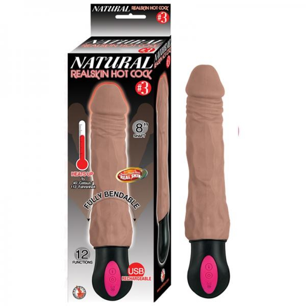 Natural Realskin Hot Penis #3 Fully Bendable