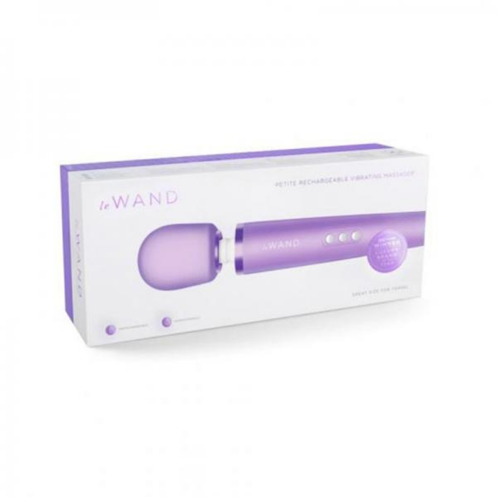 Le Wand Petite Rechargeable Massager - Violet