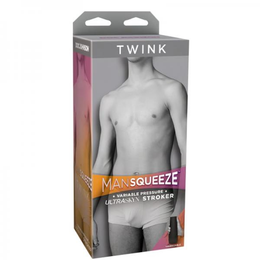 Man Squeeze Twink Ass - Beige Masturbator