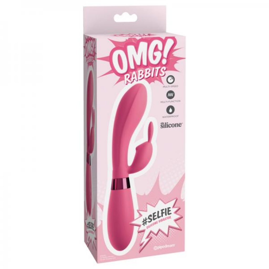 Omg! Rabbits Selfie Silicone Vibrator