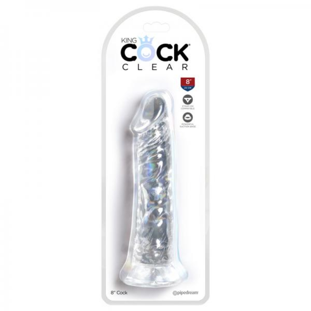 King Penis Clear - 8in Cock