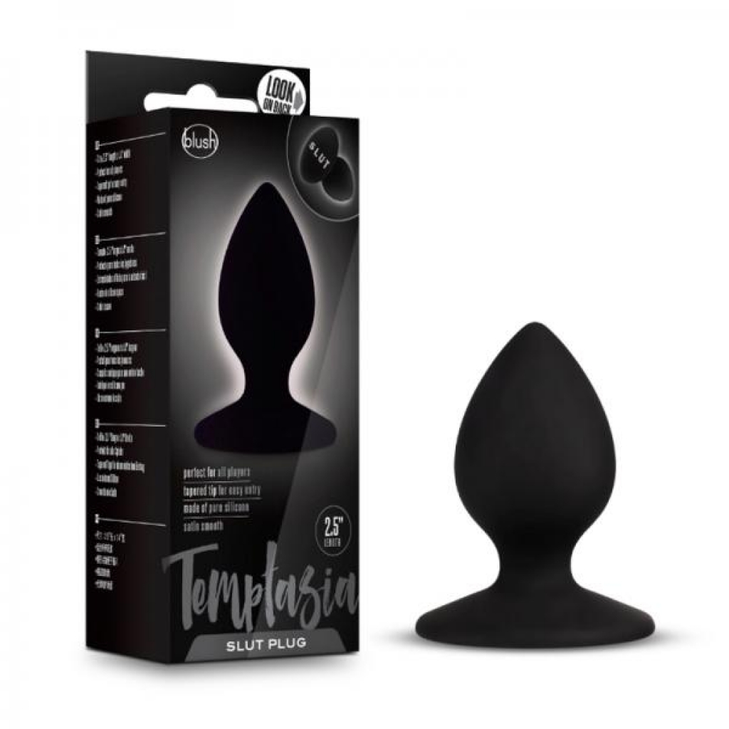 Temptasia Slut Plug - Black: Ultimate Pleasure Tool