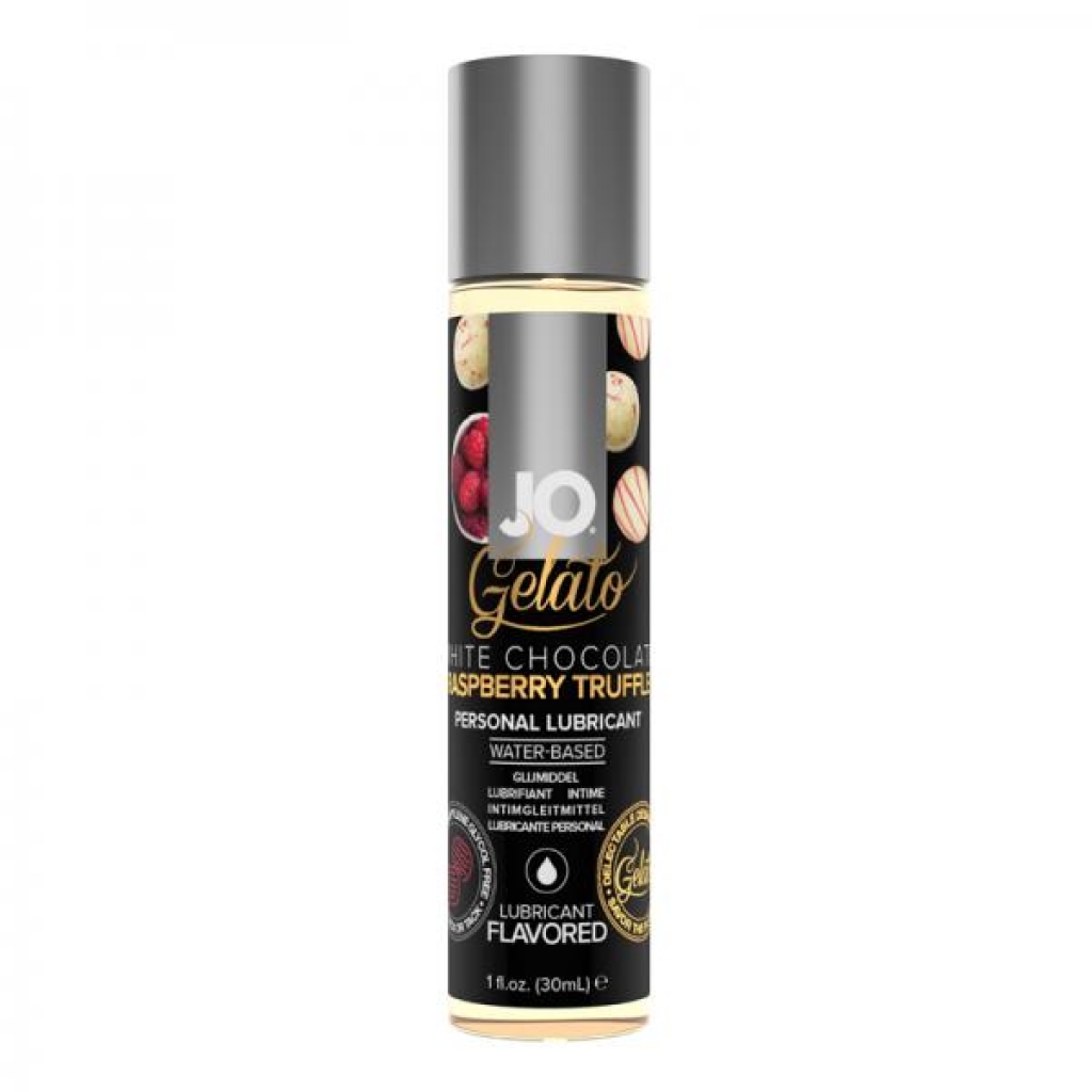 JO Gelato White Chocolate Raspberry Flavored Personal Lubricant - 1oz