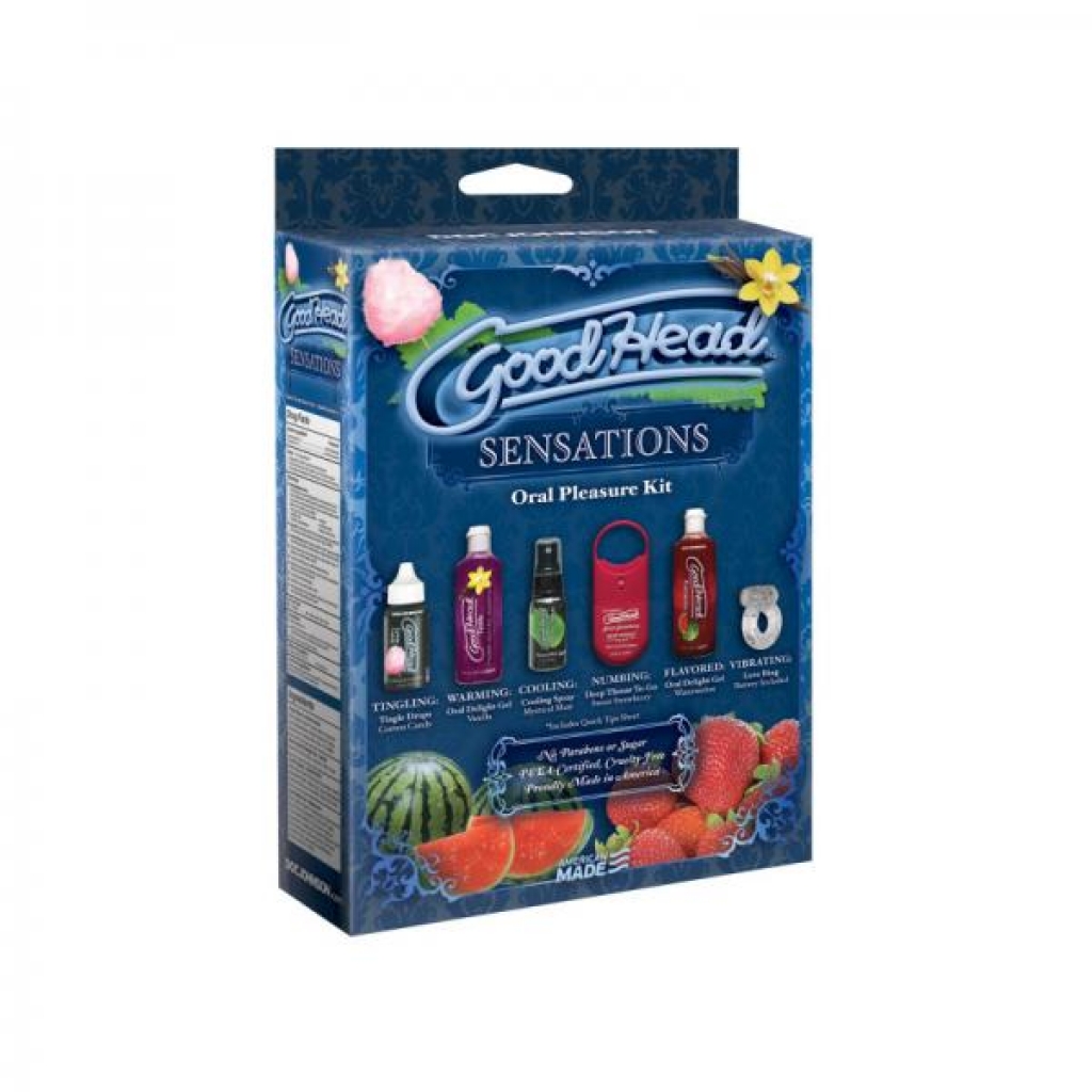 Goodhead Oral Pleasure Sensations Kit - 6 Pack