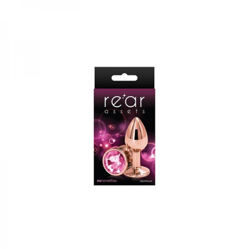 Rear Assets Rose Gold Small Pink Anal Toy