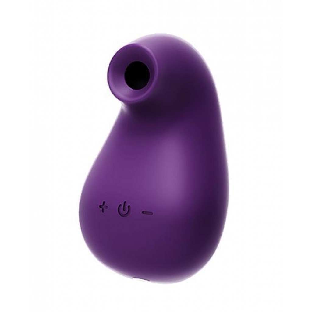 Suki Rechargeable Vibrating Sucker - Deep Purple