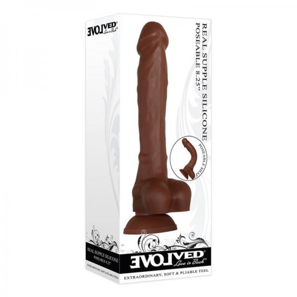 Evolved Real Supple Silicone Poseable Dildo