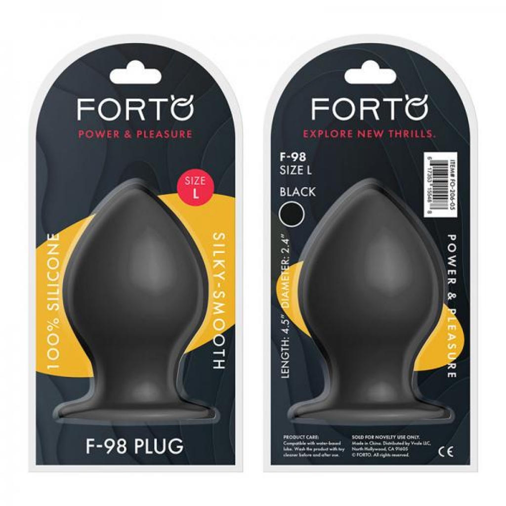 Forto F-98: Cone Large - Black