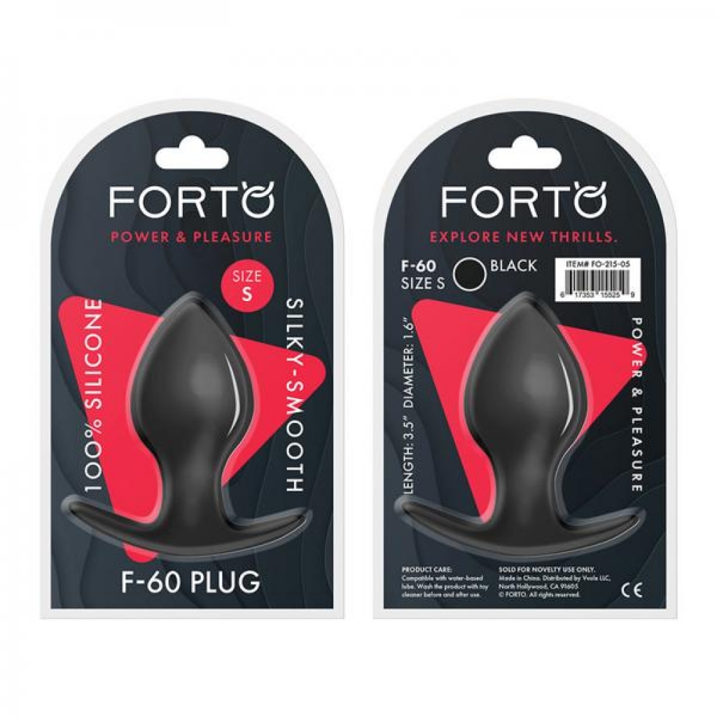 Forto F-60: Spade Sm Black