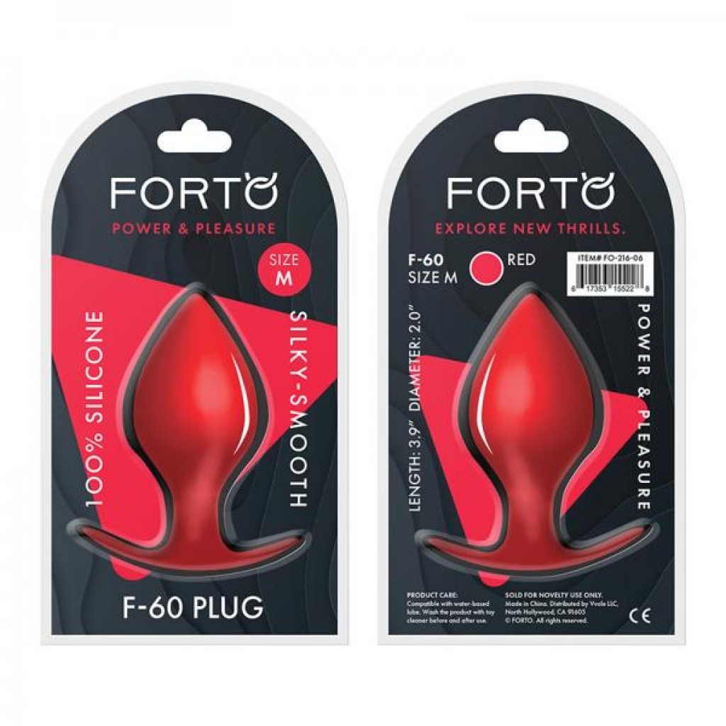 Forto F-60 Spade Medium Red