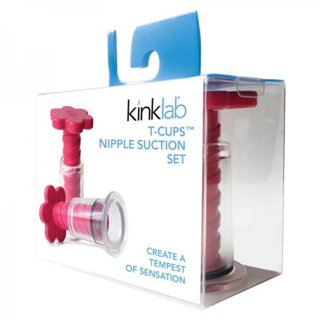 KinkLab T-Cups Nipple Suction Set