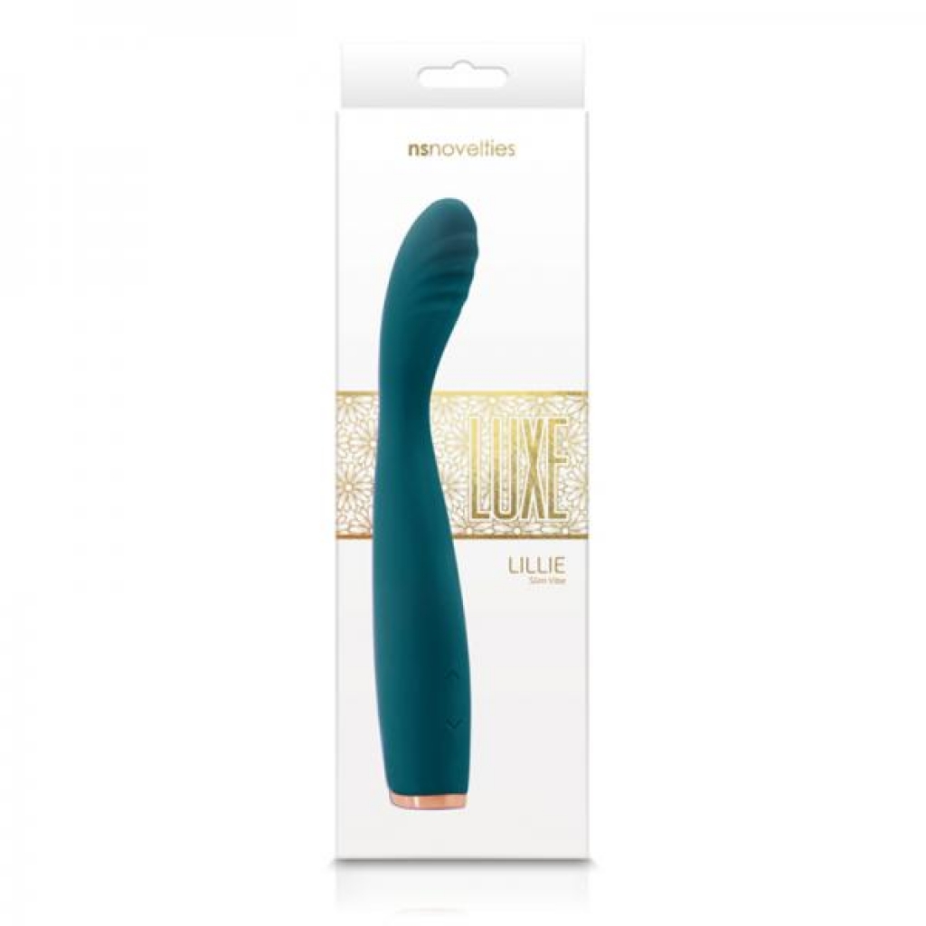 Luxe Lille Rechargeable Vibrator - Green