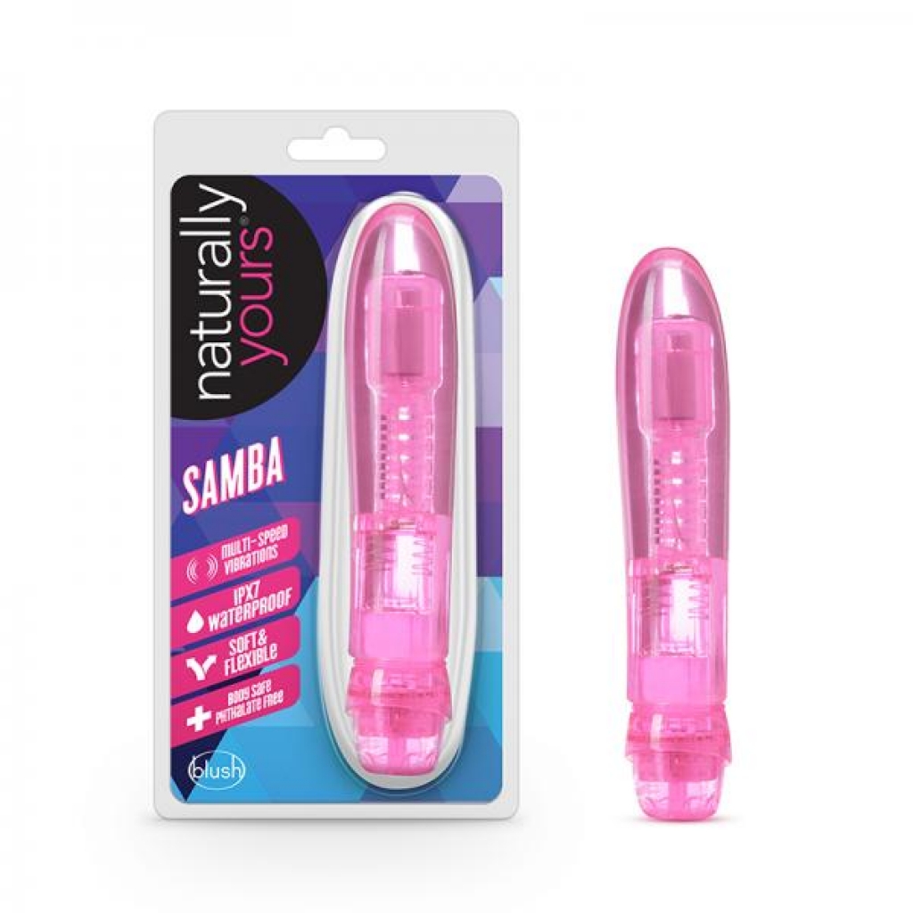 Naturally Yours - Samba Vibrator - Pink