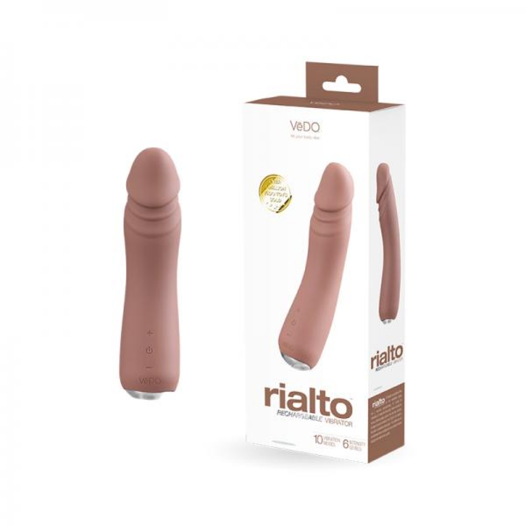 Vedo Rialto Rechargeable Vibe – Mocha