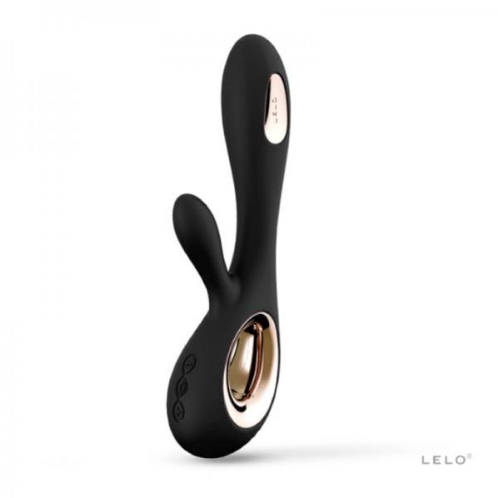 Lelo Soraya Wave Rabbit Massager Rechargeable - Black