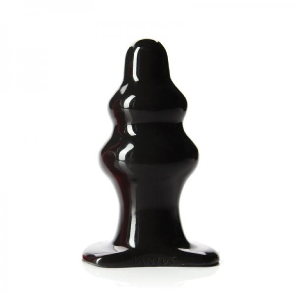 Tantus Severin Medium Anal Plug - Black