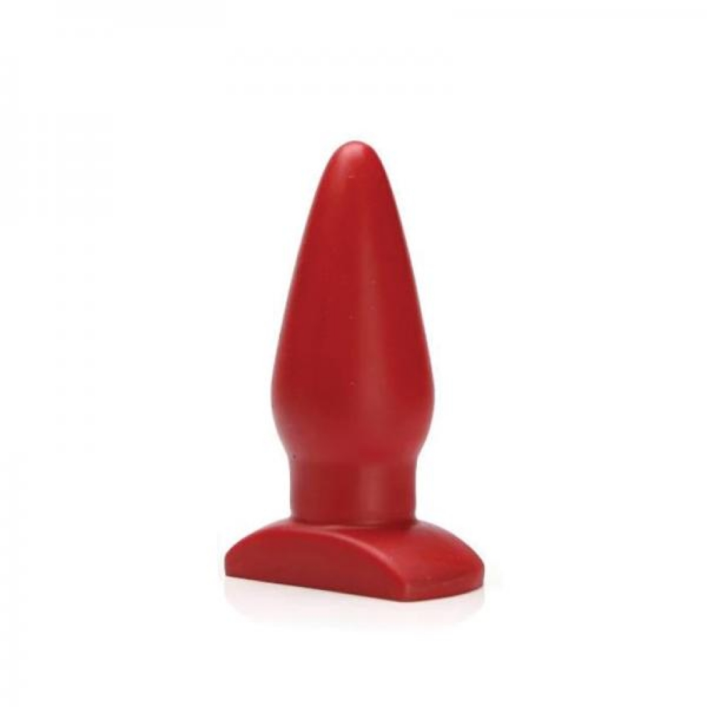 Tantus Ringo - Traditional Anal Plug, Red