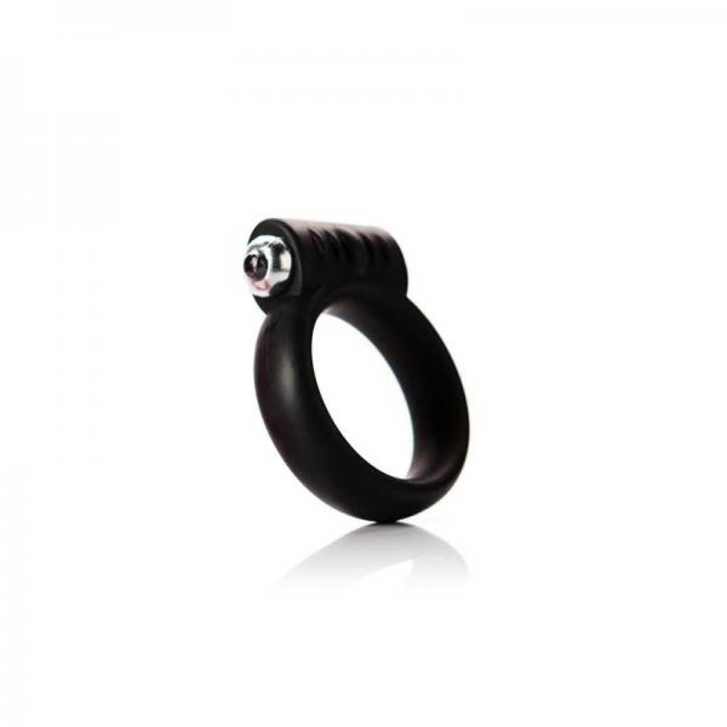 Tantus Vibrating C-ring - 2in Onyx