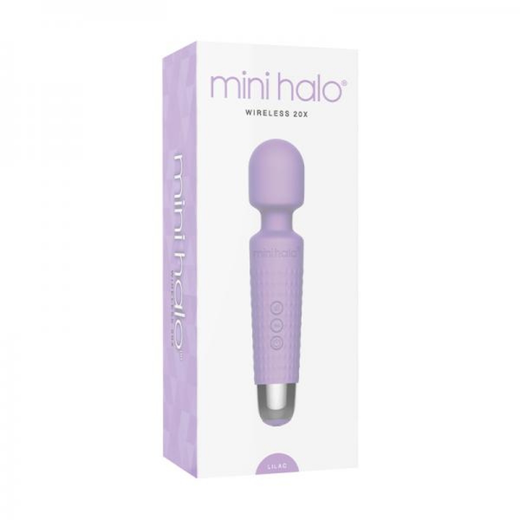 Mini Halo Wireless Wand - Powerful Pleasure On-The-Go