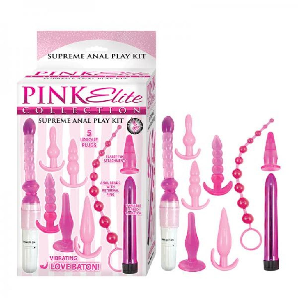 Premium Pink Elite Collection Supreme Anal Play Kit