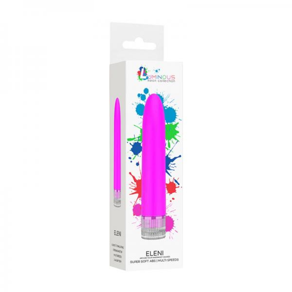 Luminous Eleni Super Soft ABS Multi-Speed Vibrator - Fuchsia