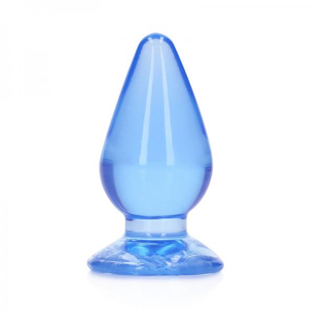 Crystal Clear 4.5 Inch Anal Plug - Blue