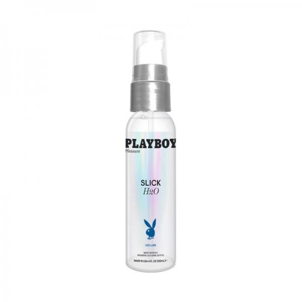 Playboy Slick H20 Water-Based Lubricant - 4 oz