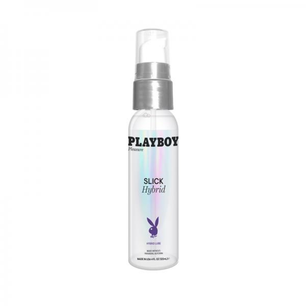 Playboy Slick Hybrid Lubricant – 4 Oz.