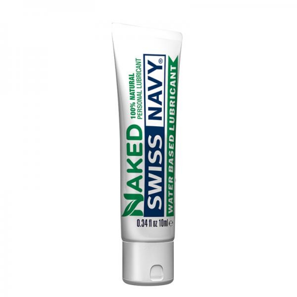 Swiss Navy Naked Water-Based Lubricant - 10 Ml