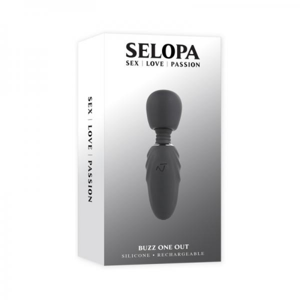 Selopa Buzz One Out Rechargeable Mini Wand Vibrator