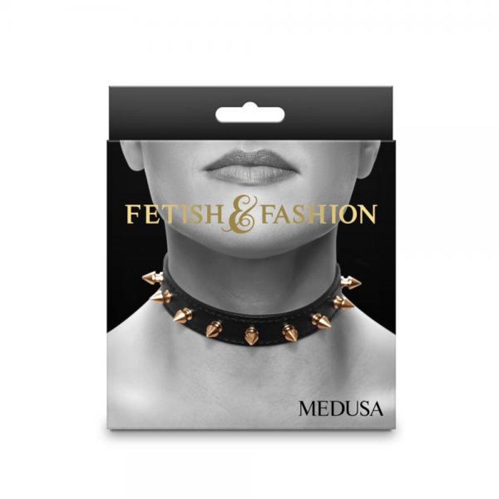 Fetish & Fashion Medusa Collar - Stylish Dominance Gear