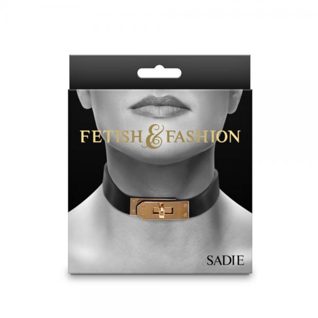 Fetish & Fashion Sadie Collar - Elegant Bondage Accessory