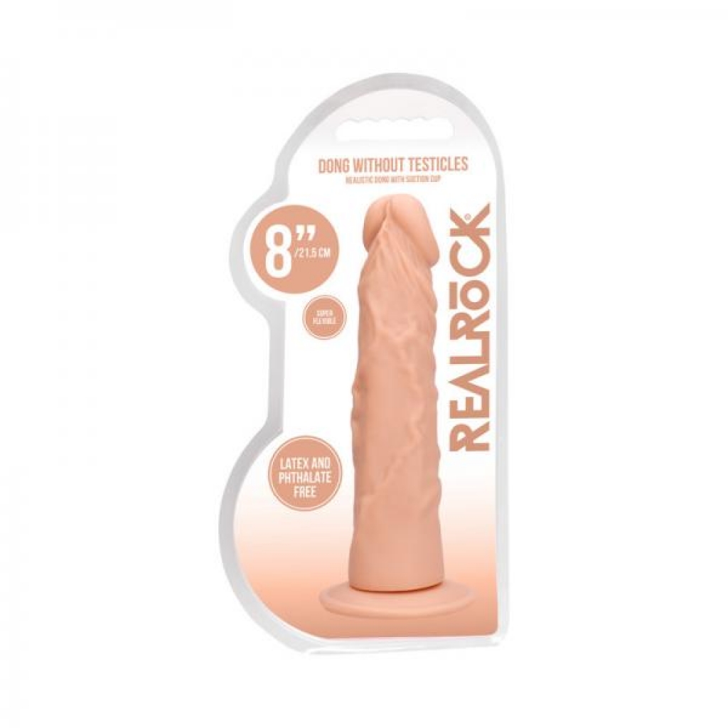 Realrock Skin 8 In. Dildo - Beige