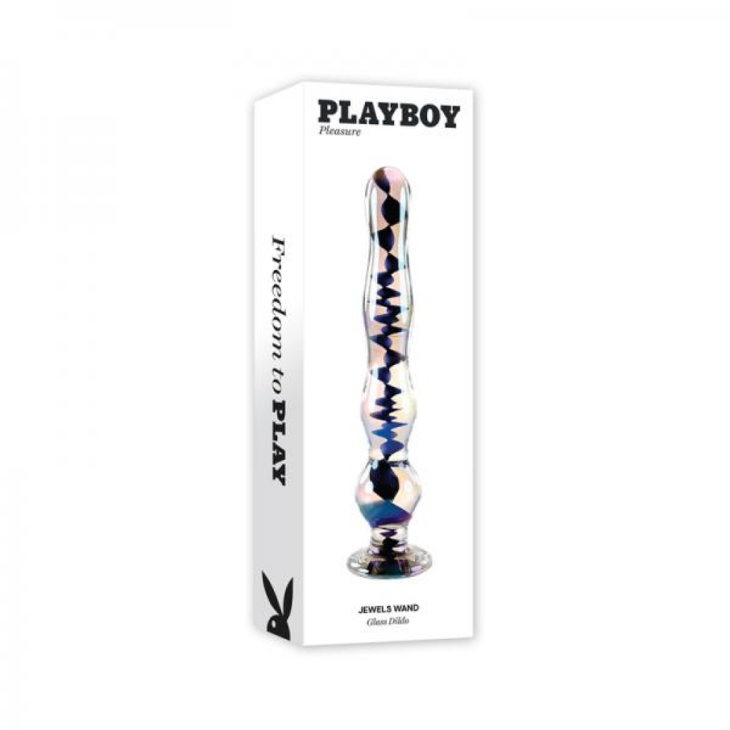 Playboy Jewels Wand - Borosilicate Glass - Iridescent