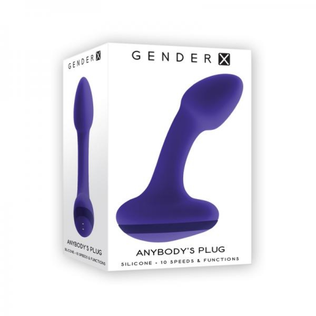 Gender X Anybody's Plug Rechargeable