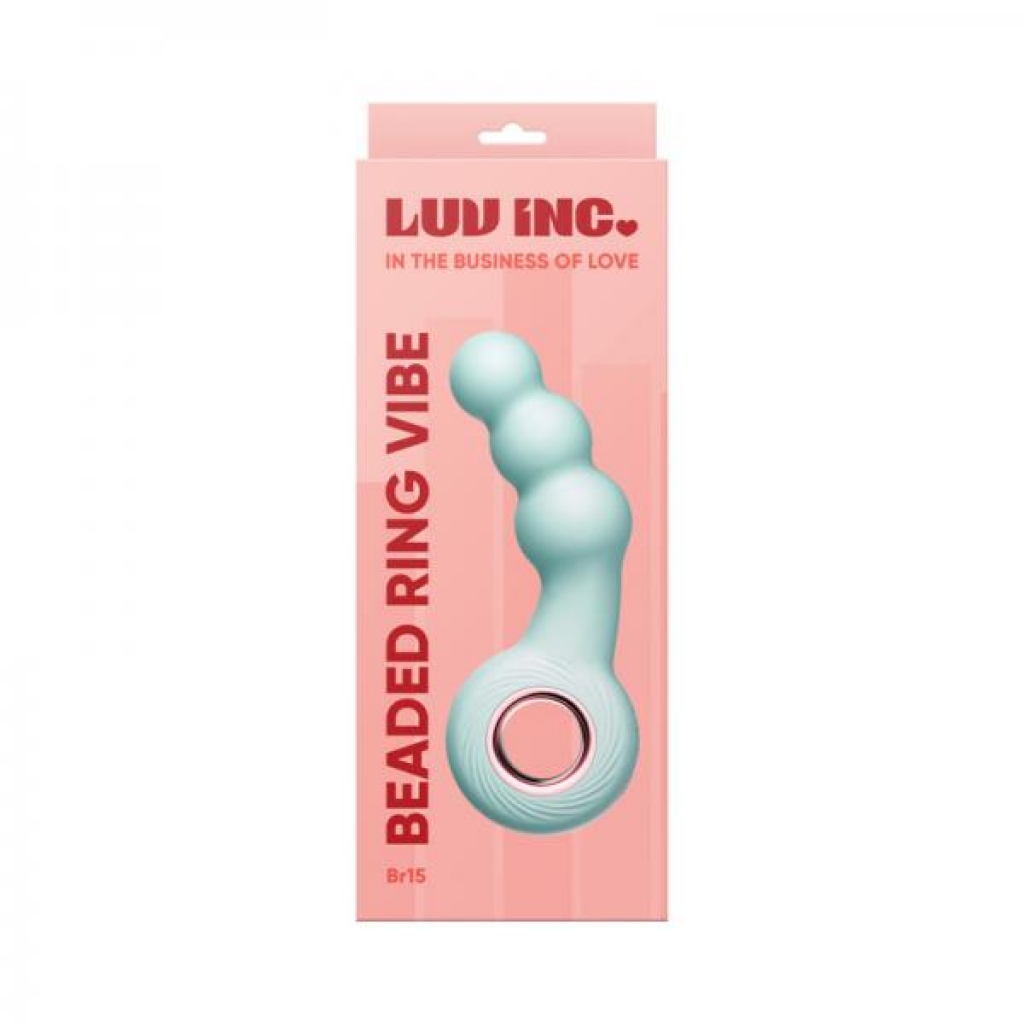 Luv Inc Br15: Beaded Ring Vibe - Green