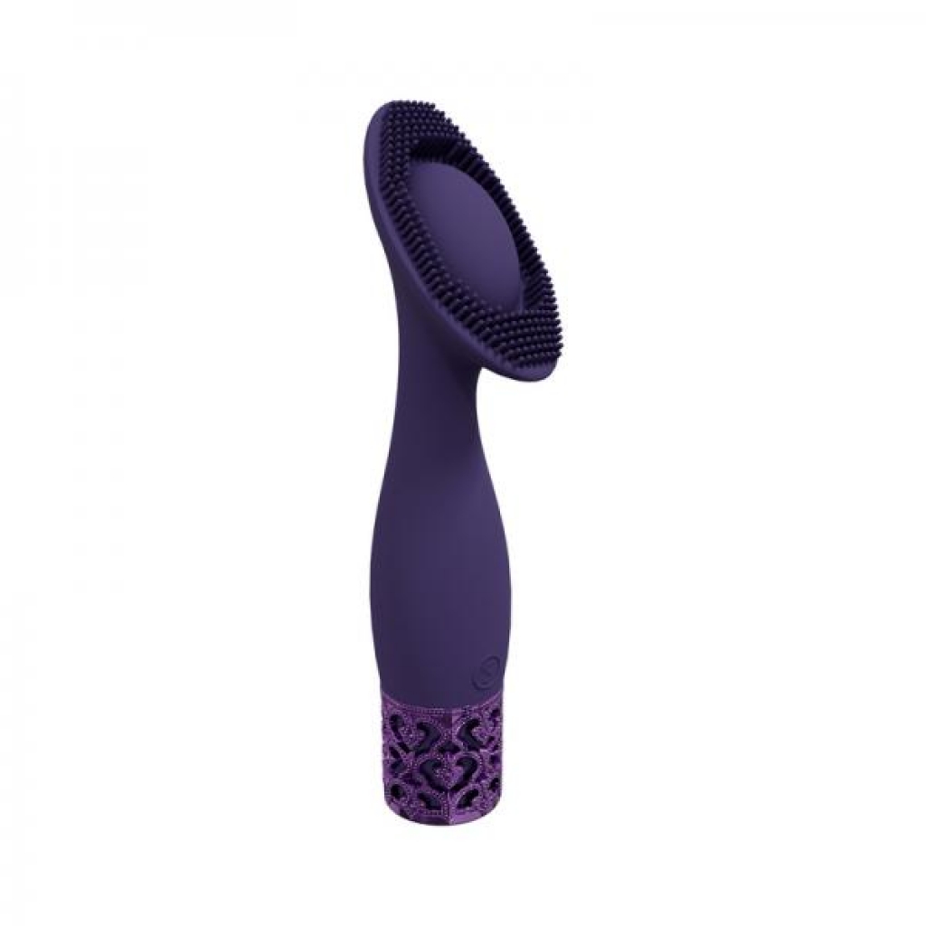 Royal Gems Duchess Silicone Rechargeable Vibrator - Purple