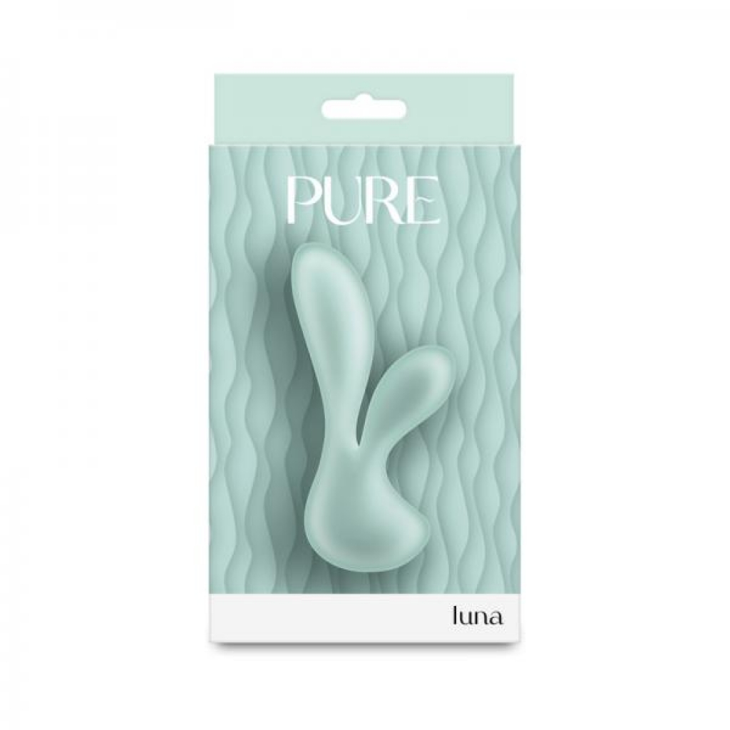 Pure Luna Petite Vibrating Rabbit - Teal