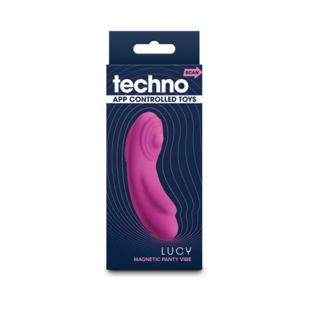 Techno Lucy App-Controlled Panty Vibe in Magenta