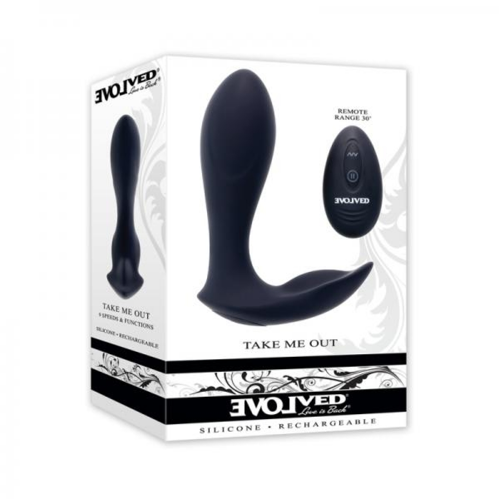 Evolved Take Me Out Remote-Controlled Vibrator