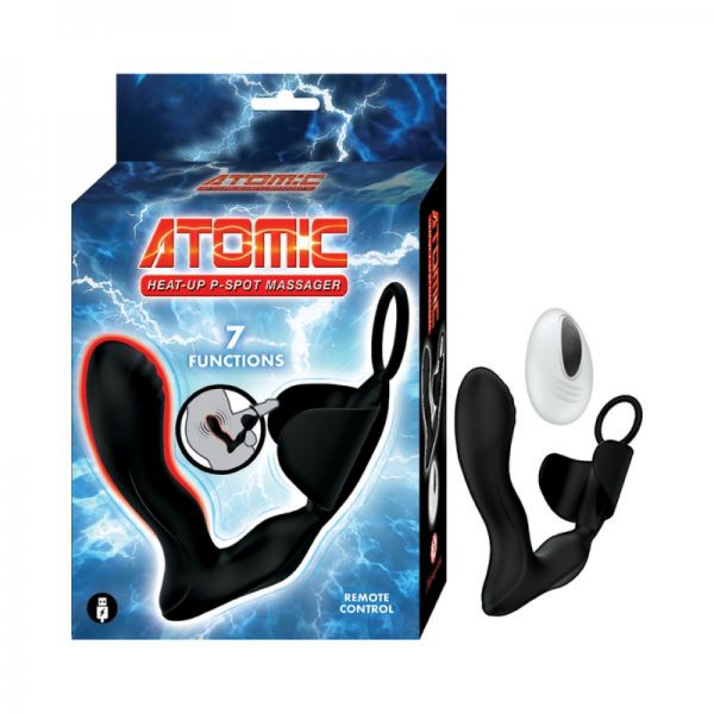 Atomic Heat Up P-Spot Massager - Black