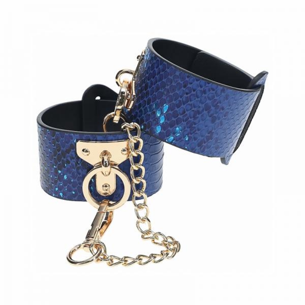 Ouch! Florence Collection Handcuffs in Blue