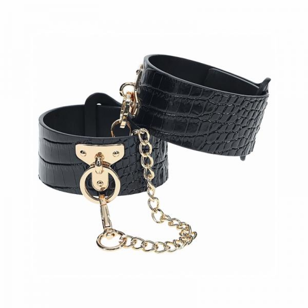 Ouch! Rome Collection Leg Cuffs - Adjustable & Stylish