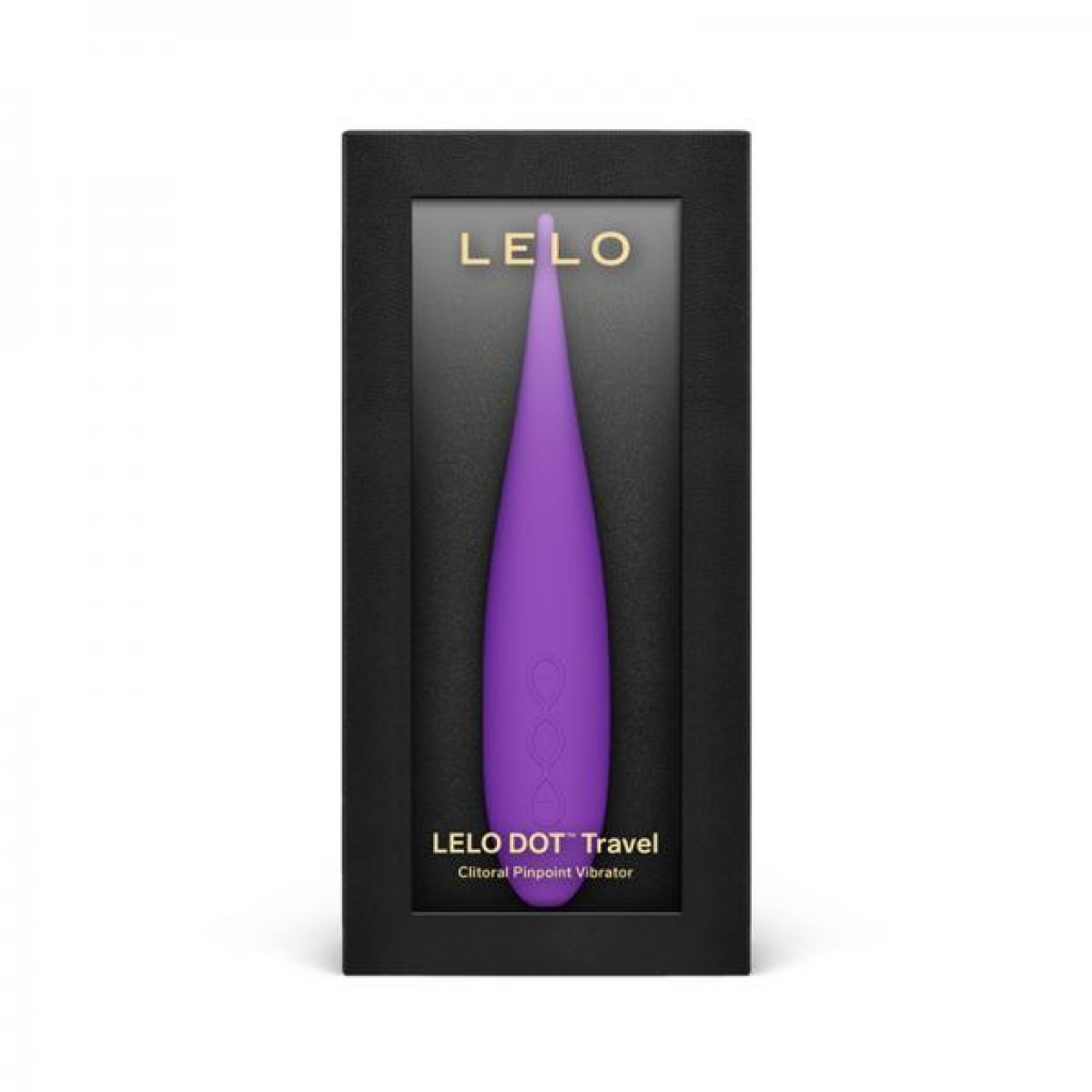 LELO DOT® Travel Clitoral Pinpoint Vibrator - Purple