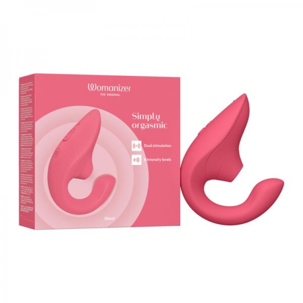 Womanizer Blend Vibrant Rose - Dual Stimulation Vibrator