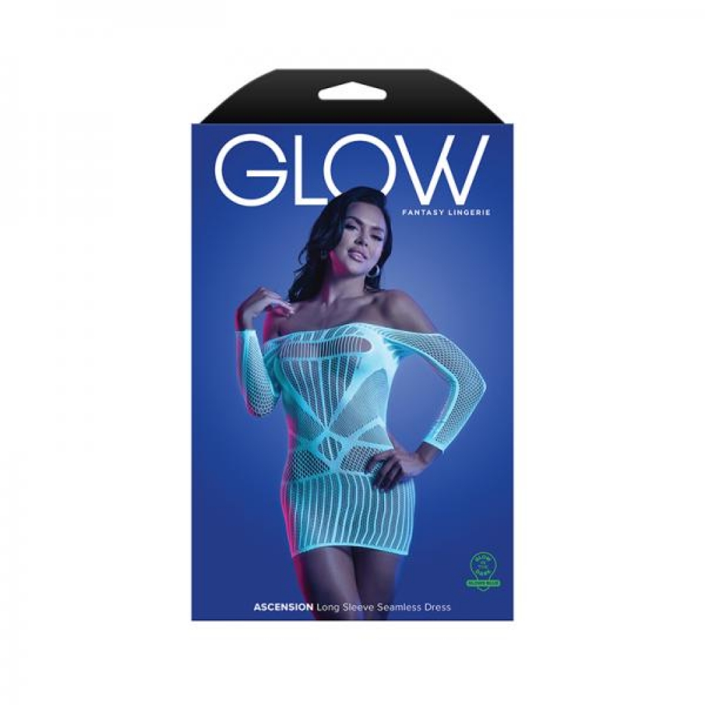 Glow-in-the-Dark Seamless Long Sleeve Dress