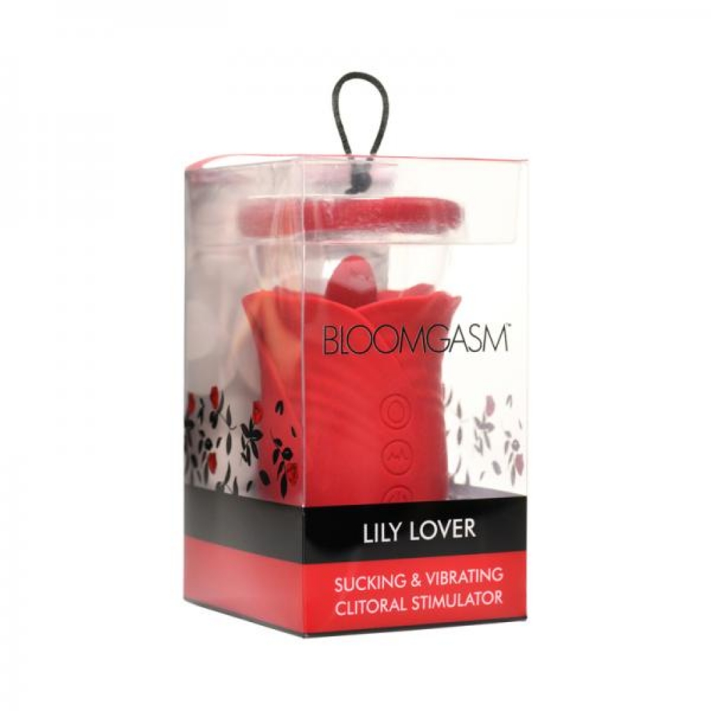 Bloomgasm Lily Lover Sucking & Vibrating Clitoral Stimulator